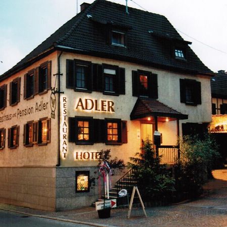 Adler Gaststube Hotel Biergarten Bad Rappenau Buitenkant foto
